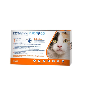 Revolution Plus Gatos  2,5-5Kg