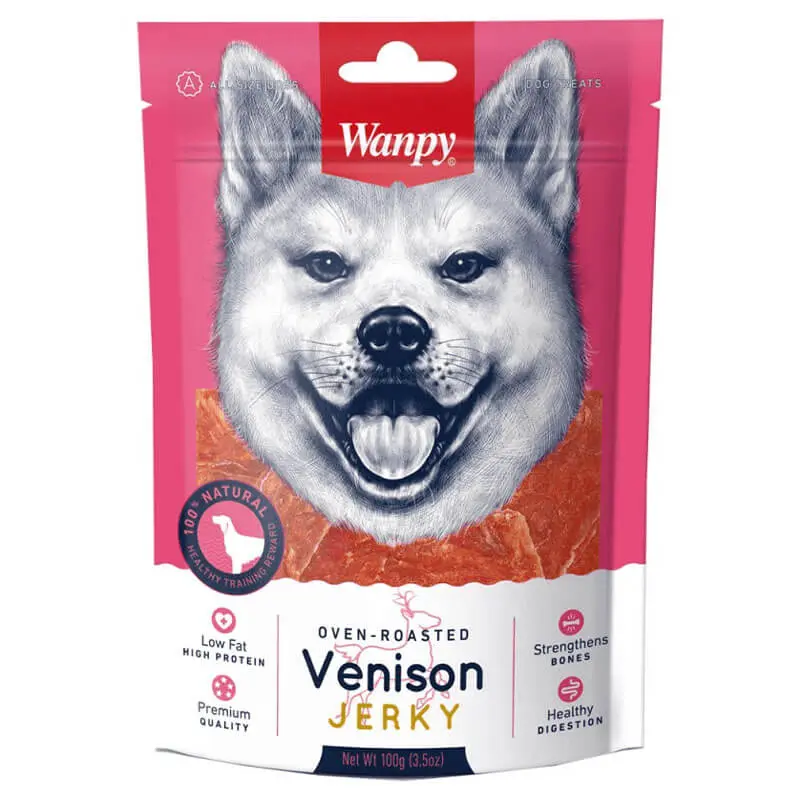 Wanpy Perros Jerky Venison