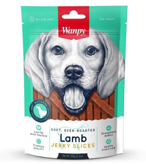 Wanpy Perros Jerky Lamb