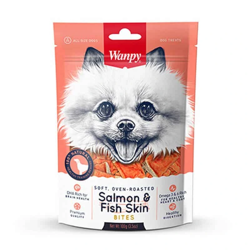 Wanpy Perros Salmon & Fish Skin