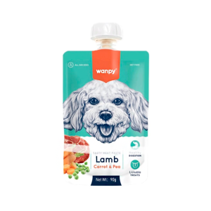 Wanpy Perros Lamb, Carrot & Pea