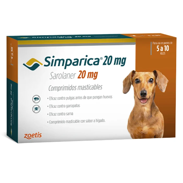 Simparica 20Mg 5-10Kg 3Comp