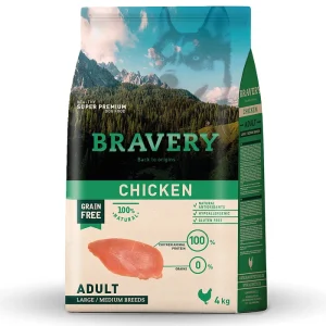 Bravery Perro Chicken Adult Large/Medium 4kg