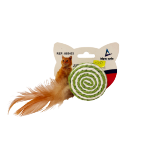 RASCADOR ESPIRAL CON PLUMA